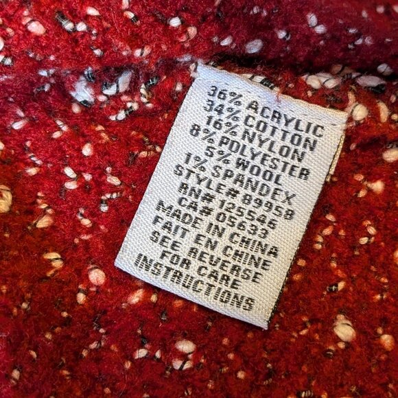 Habitat Confetti Funnel Neck Pullover Loose Fit Sweater - Picture 13 of 13